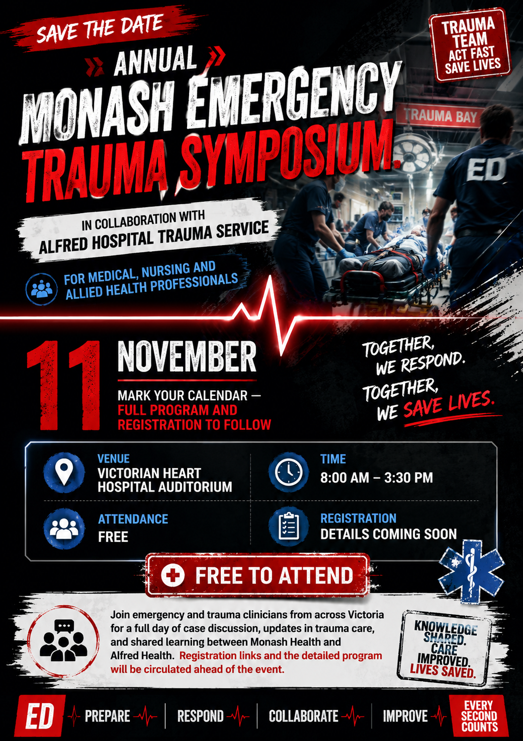 trauma poster